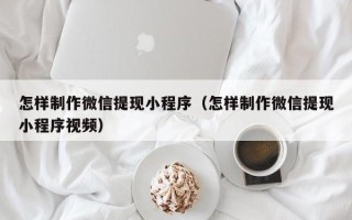 黔西怎样制作微信提现小程序（怎样制作微信提现小程序视频）